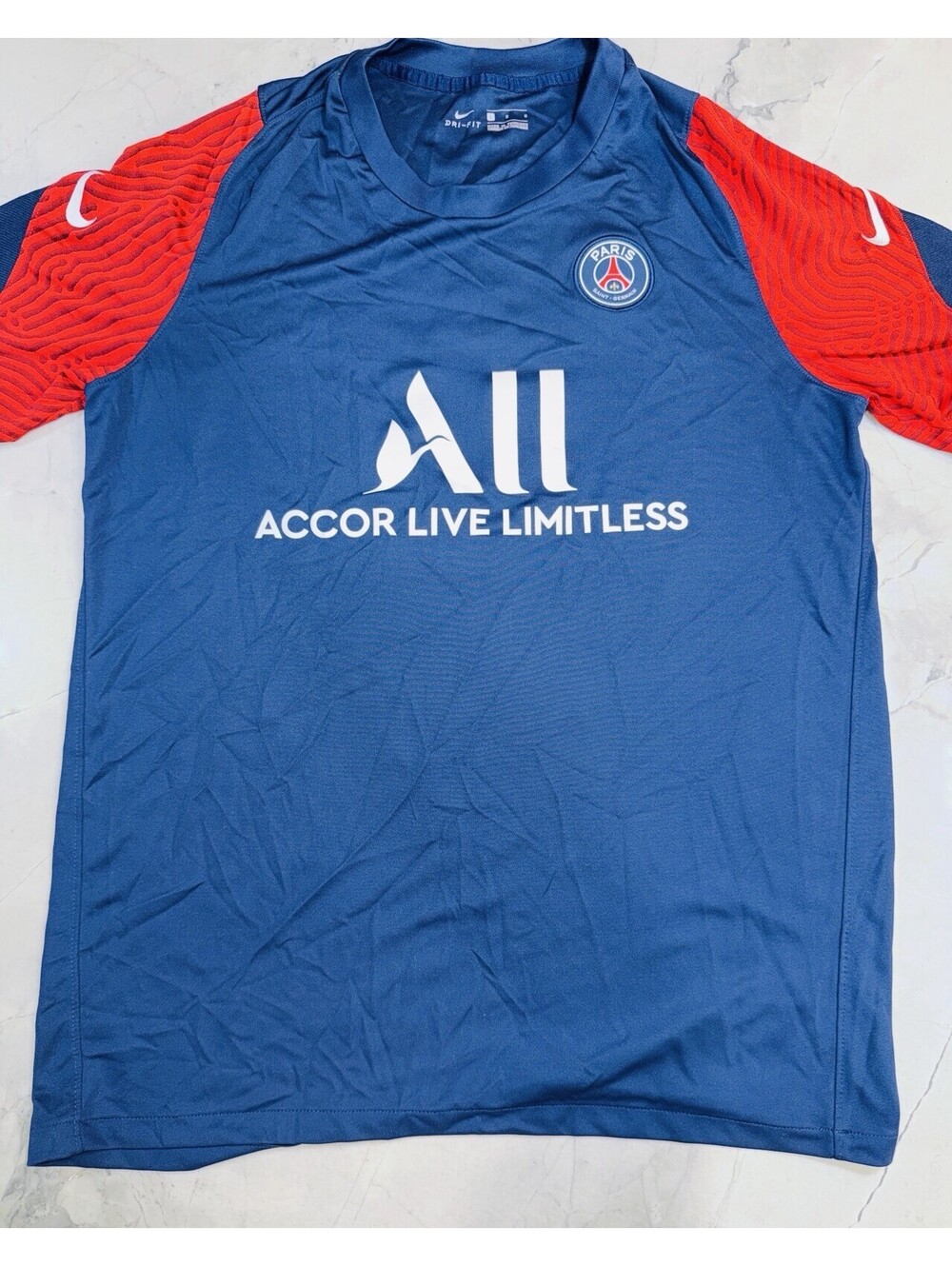 Nike PSG Paris Saint Germain 2020/21 Dri-FIT Strike Training Top Men L Soccer